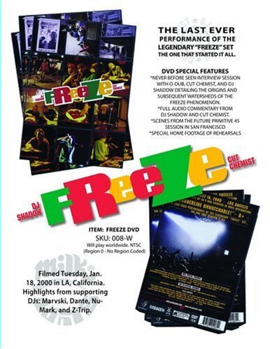 Freeze (DVD) DJ Shadow Cut Chemist