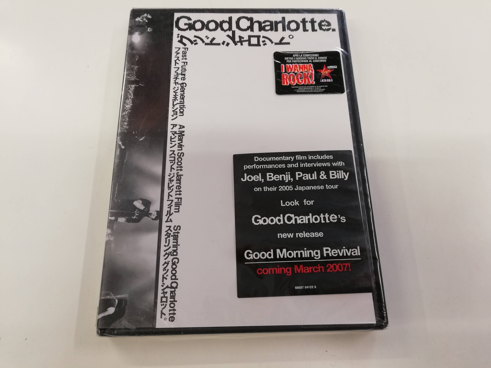 GOOD CHARLOTTE FAST FUTURE GENERATION DVD 2006