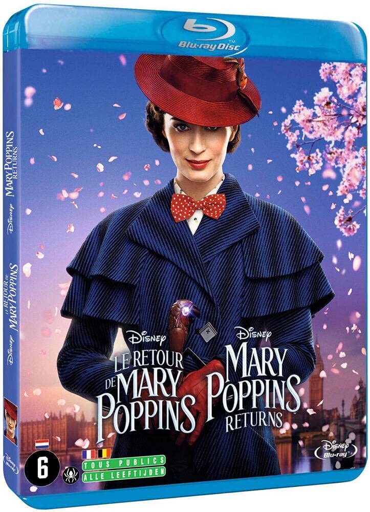 Mary Poppins returns (Blu-ray) Blunt Emily Miranda Lin-Manuel Whishaw Ben