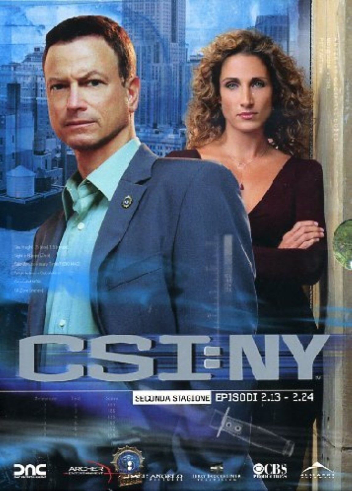 COFANETTO DVD - C.S.I. CSI NEW YORK STAGIONE 2 VOLUME 2 EPISODI 13-24 (3 DVD)