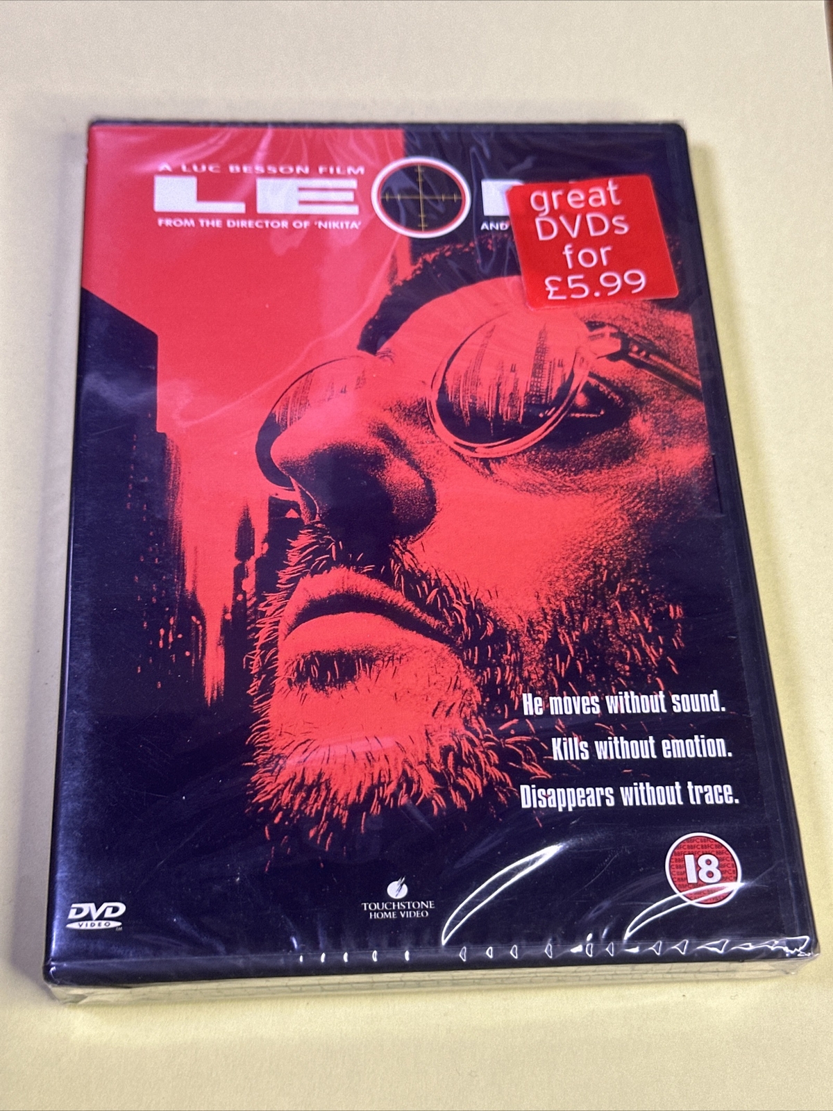 NEW SEALED DVD ENG A FILM BY LUC BESSON LEON