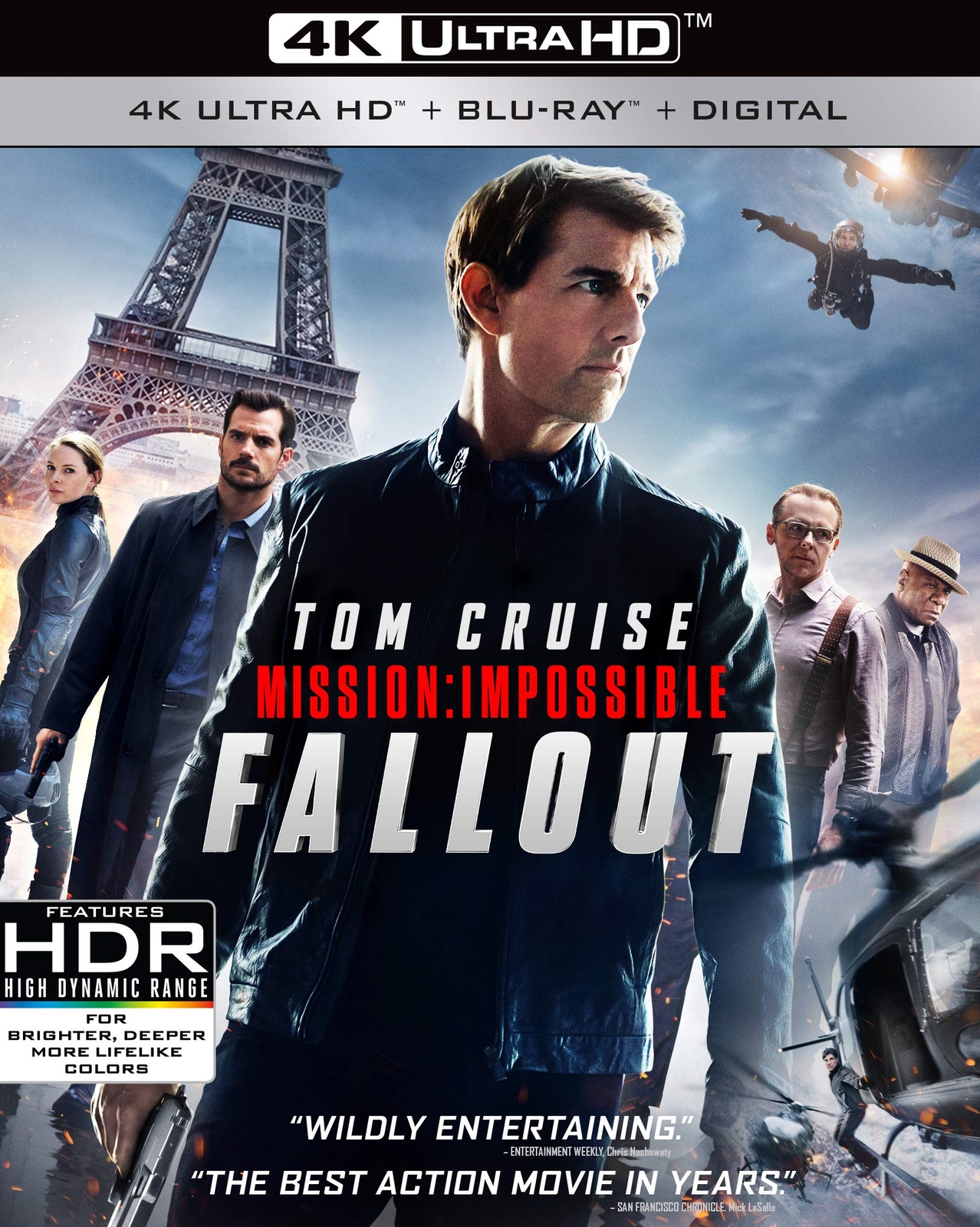 Mission: Impossible - Fallout (4K UHD + Blu-ray + Digital) (4K UHD Blu-ray)