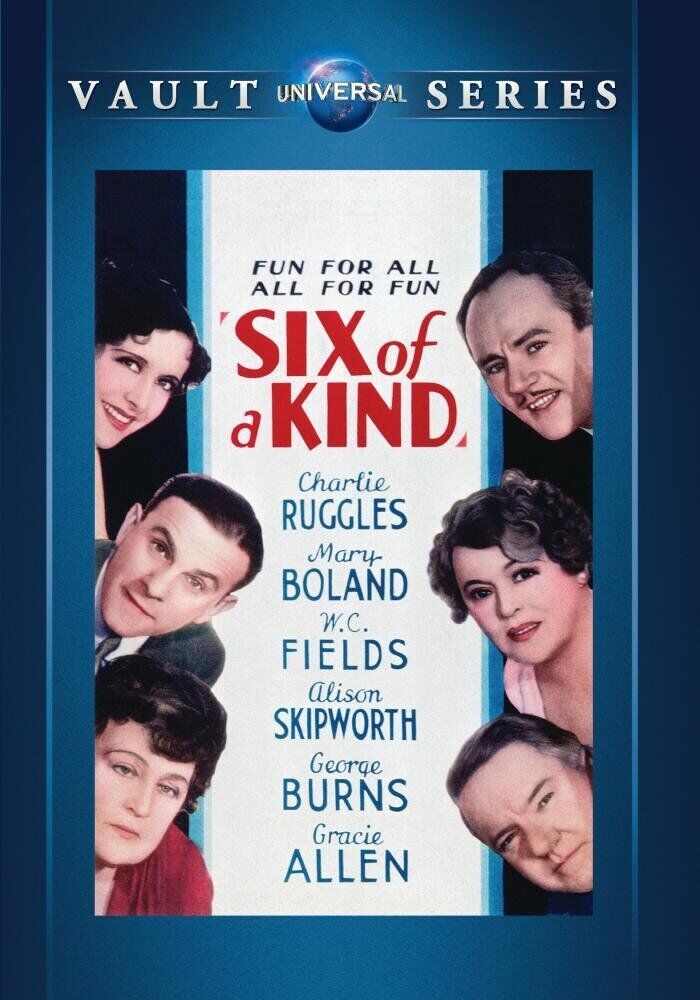 Six of a Kind (DVD) George Burns Gracie Allen W.C. Fields