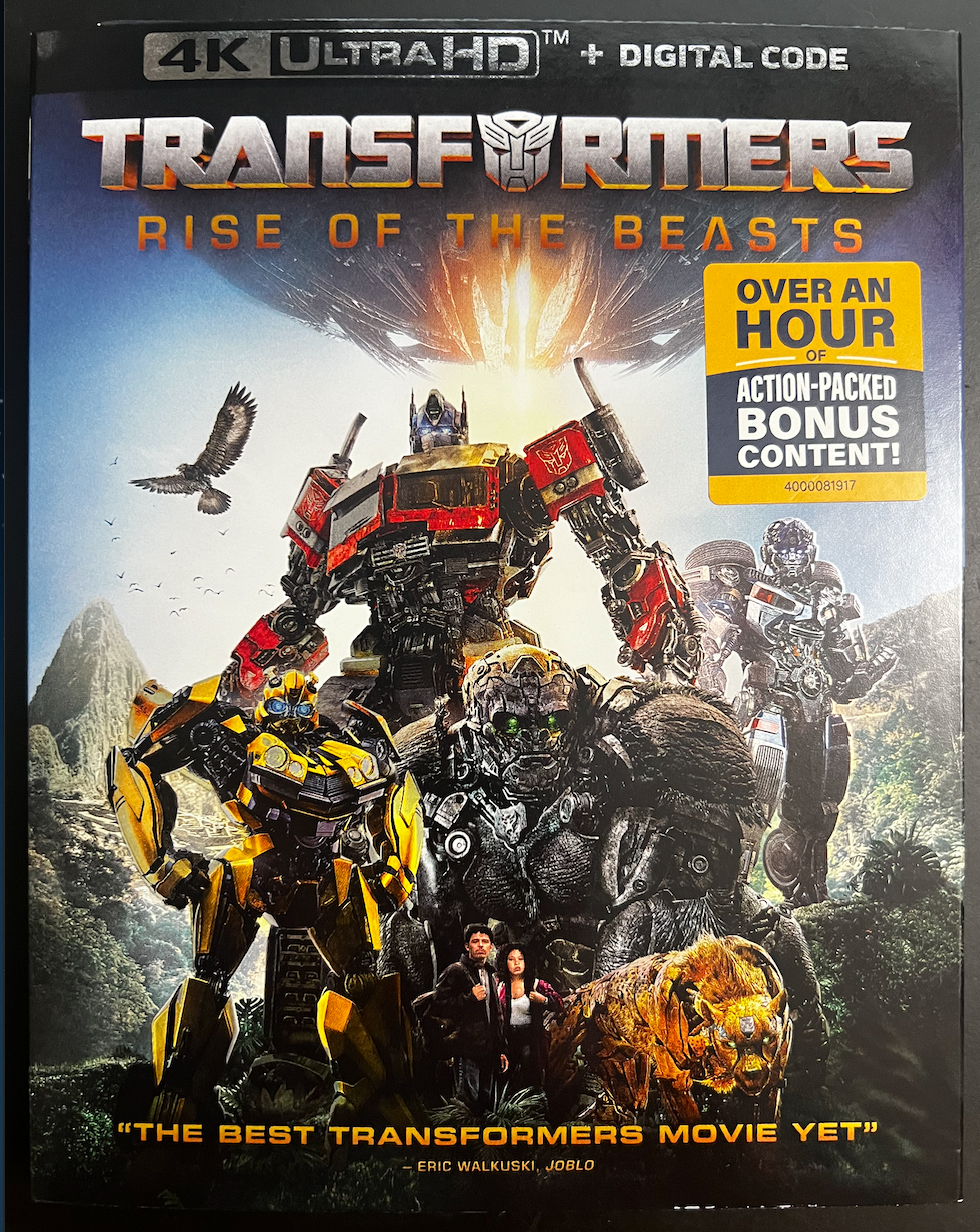 Nuovo Transformers Altezza Of The Beasts (2023) - 4K Ultra HD Disco + Digital