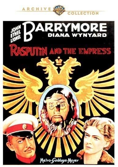 Rasputin And The Empress (DVD) Lionel Barrymore John Barrymore Ethel Barrymore