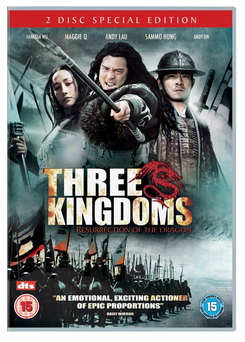 Three Kingdoms: Resurrection of the Dragon (DVD) Andy Lau Maggie Q Sammo Hung