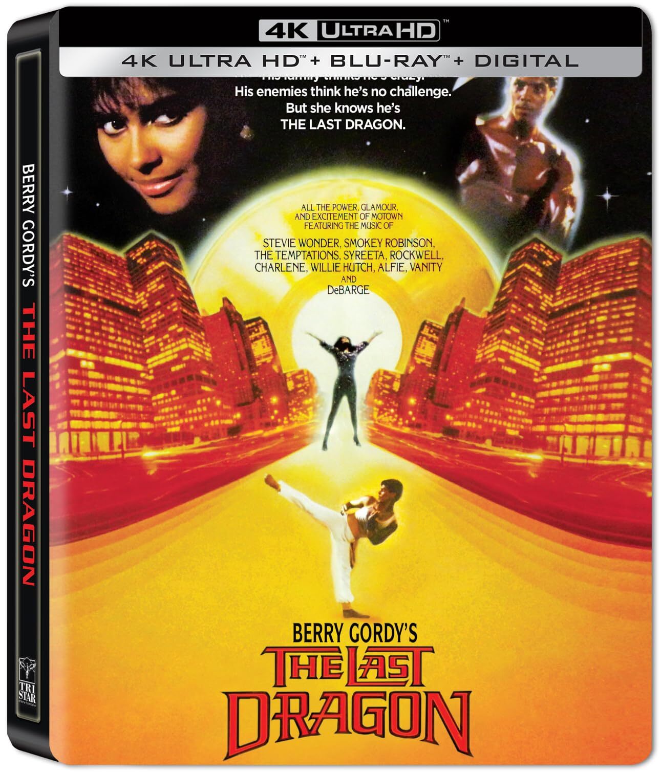 Ka-Berry Gordy's the Last Dragon - Uhd/Blu-Ray+digital+steelbook Olo