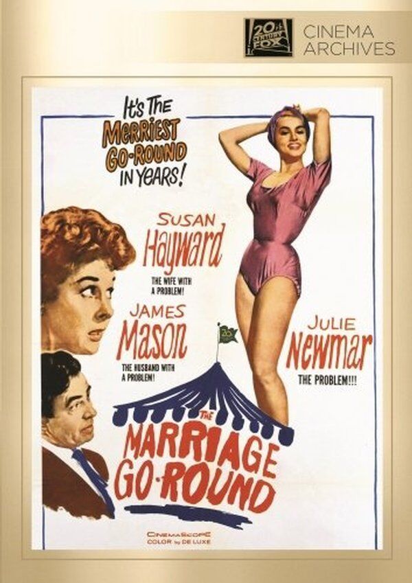 Marriage-Go-Round (1961) - Susan Hayward, Mason , Julie Newmar Robert Paige