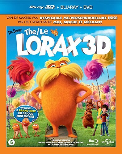 Dr. Seuss - Le Lorax [Blu-ray + Blu-ray 3D + DVD] (Blu-ray)