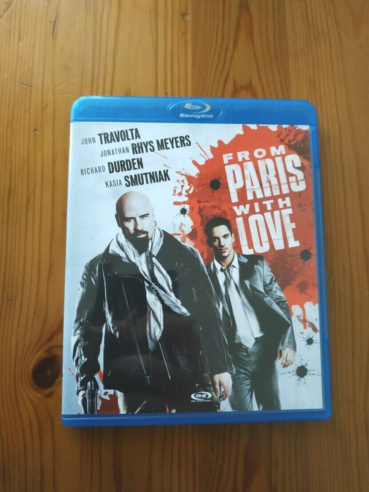 BLU RAY - ITA - FROM FRANCE WITH LOVE - NUOVO - John Travolta - Kasia Smutniak  