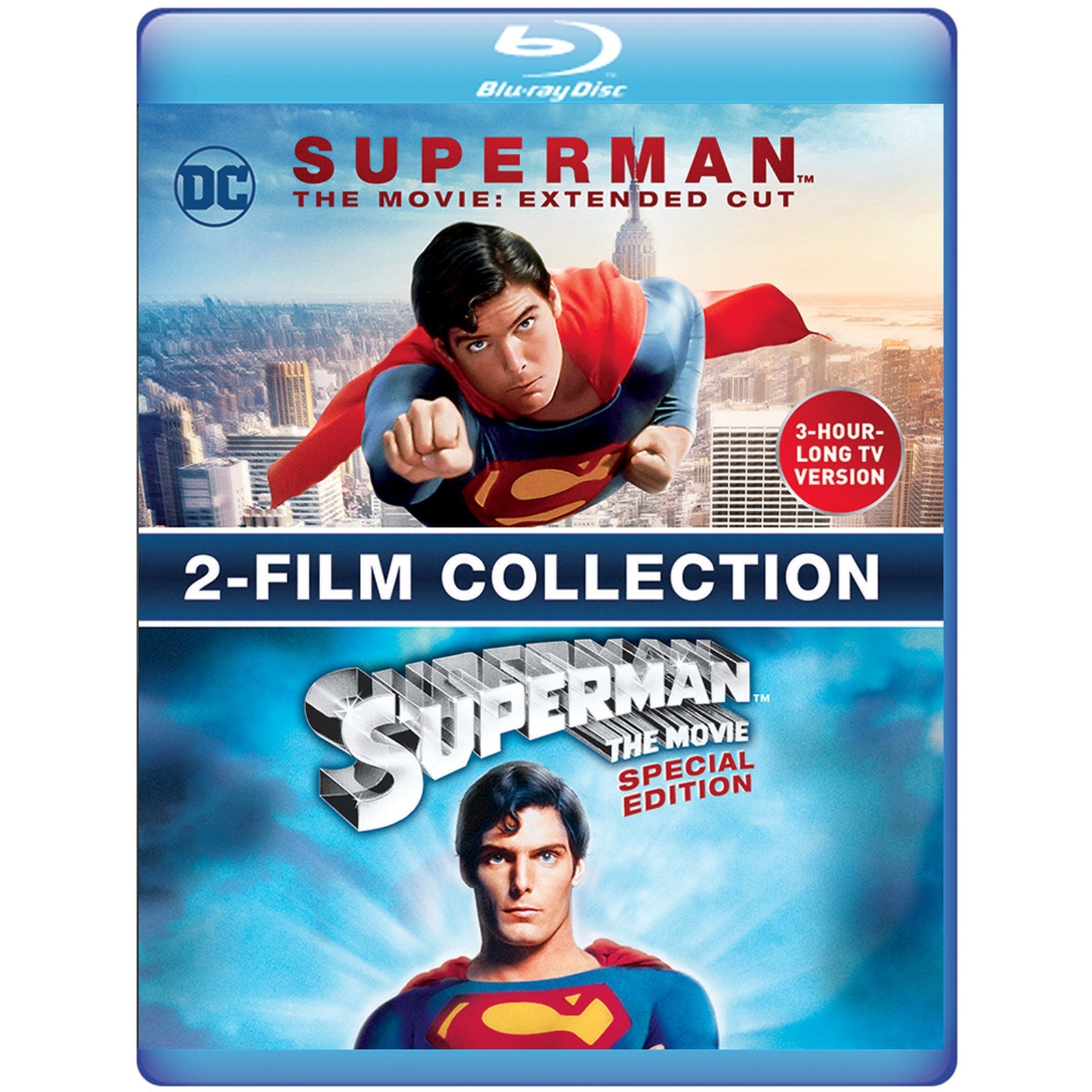 Superman The Movie: Extended Cut 2 Film Collection (Blu-ray) Christopher Reeve
