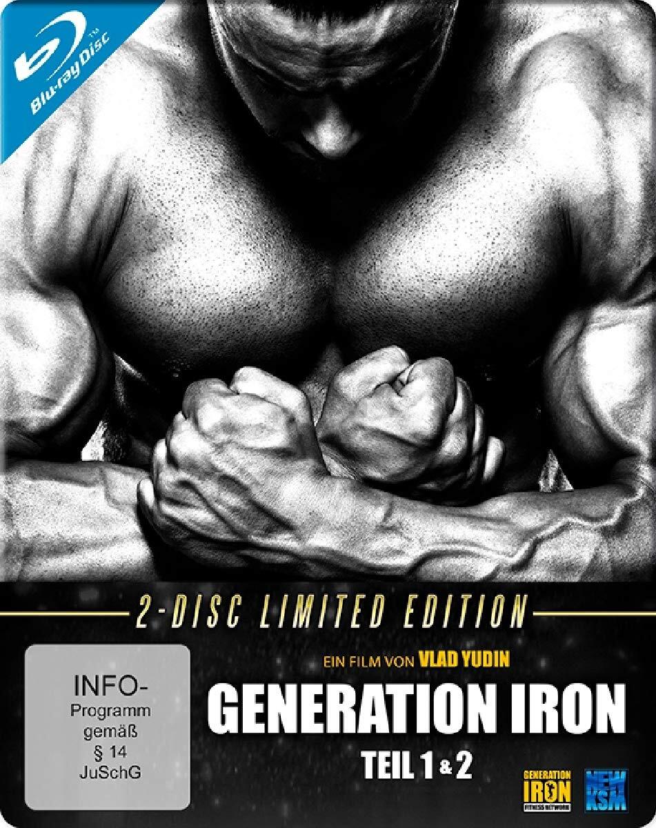 Generation Iron 1+2 (Blu-ray) Arnold Schwarzenegger Calum Van Moger Rich Piana
