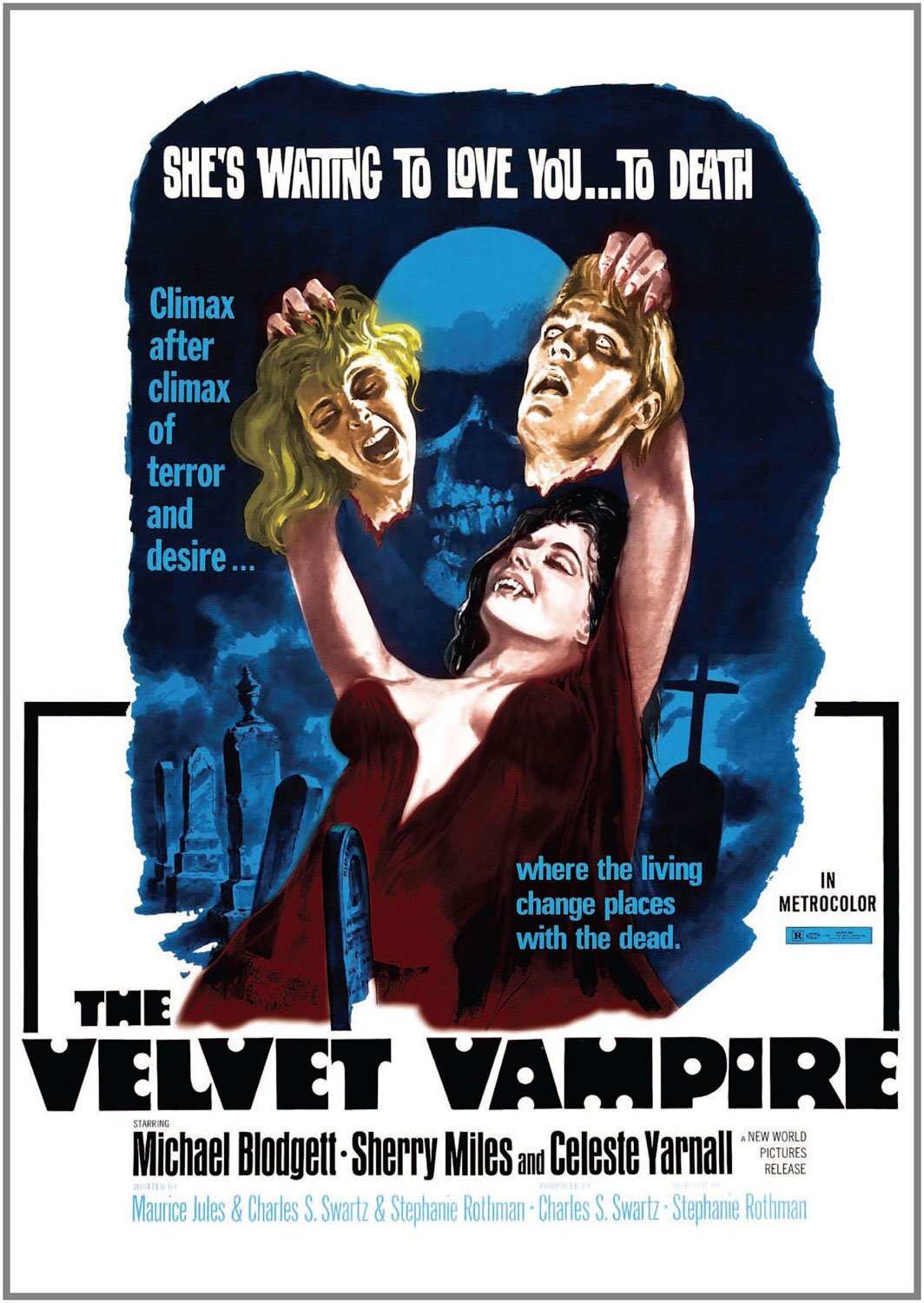 The Velvet Vampire (DVD) Robert Tessier Sherry Miles Michael Blodgett Gene Shane