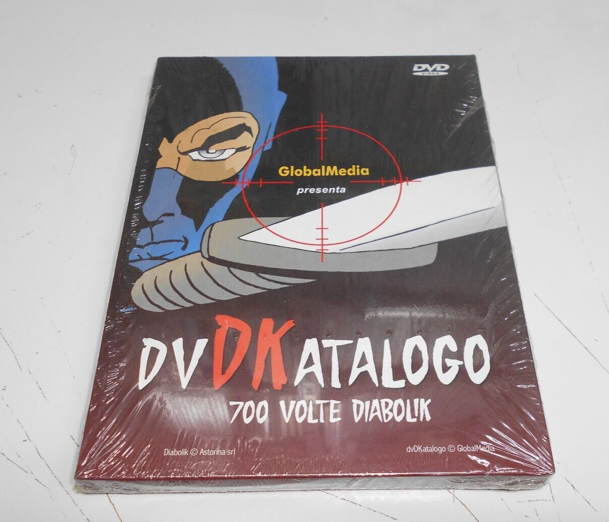 DIABOLIK DVDKATALOGO EDITO DALLA GLOBALMEDIA PER I 700 NUMERI DELLA SERIE NUOVO!