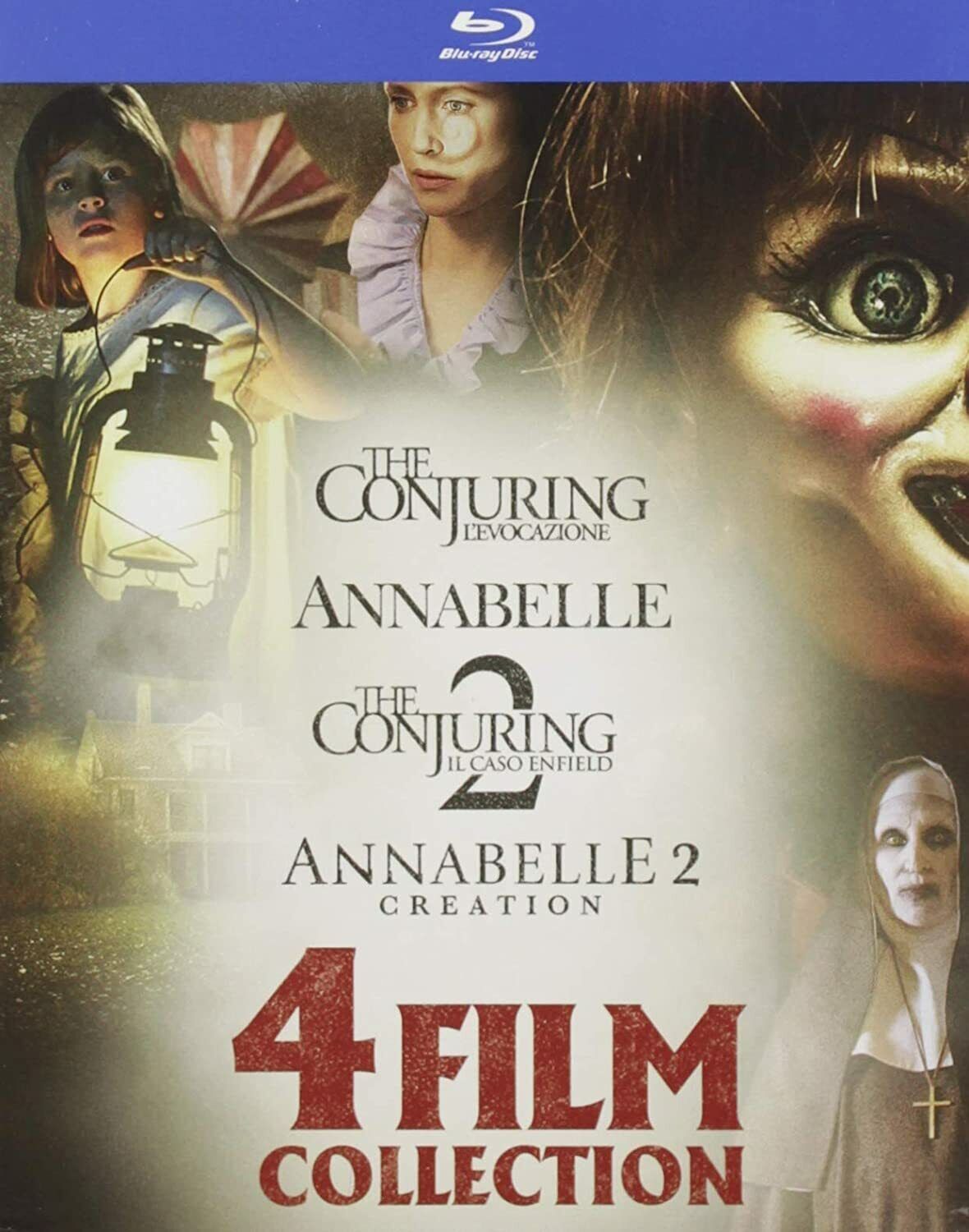 Annabelle / Conjuring 4 Film Collection (4 Blu-Ray), nuovo