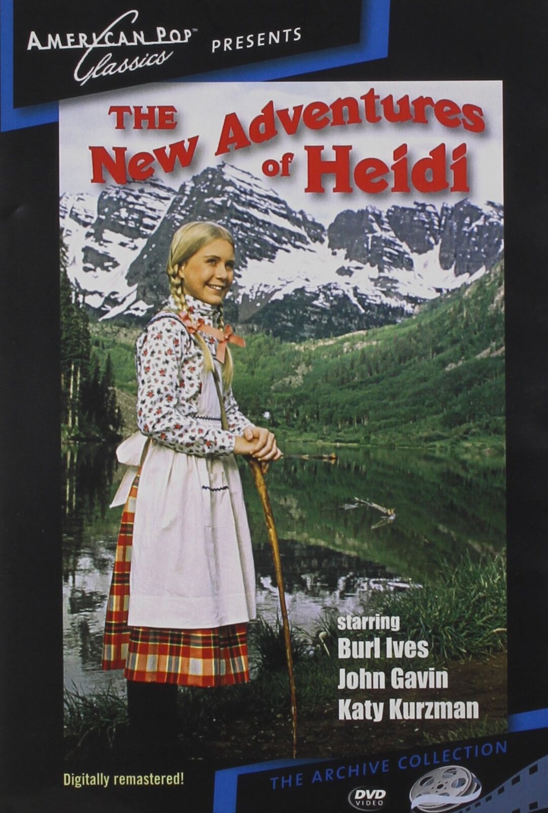 The New Adventures of Heidi (DVD) Burl Ives John Gavin Kathy Kurtzman