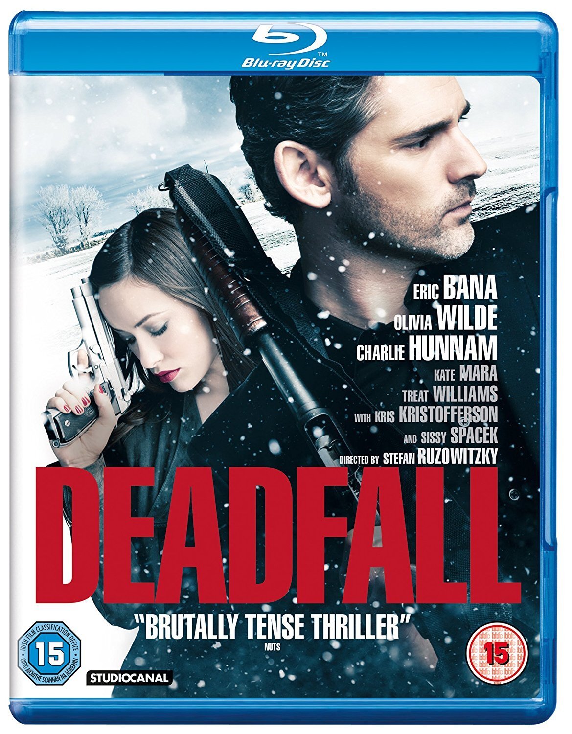 Deadfall (2012) (Blu-ray) Charlie Hunnam Eric Bana Kate Mara Kris Kristofferson