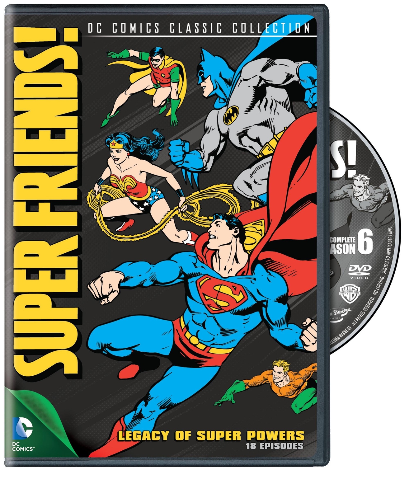 Super Friends, Season 6: Legacy of Super Powers (DVD) Danny Dark Olan Soule