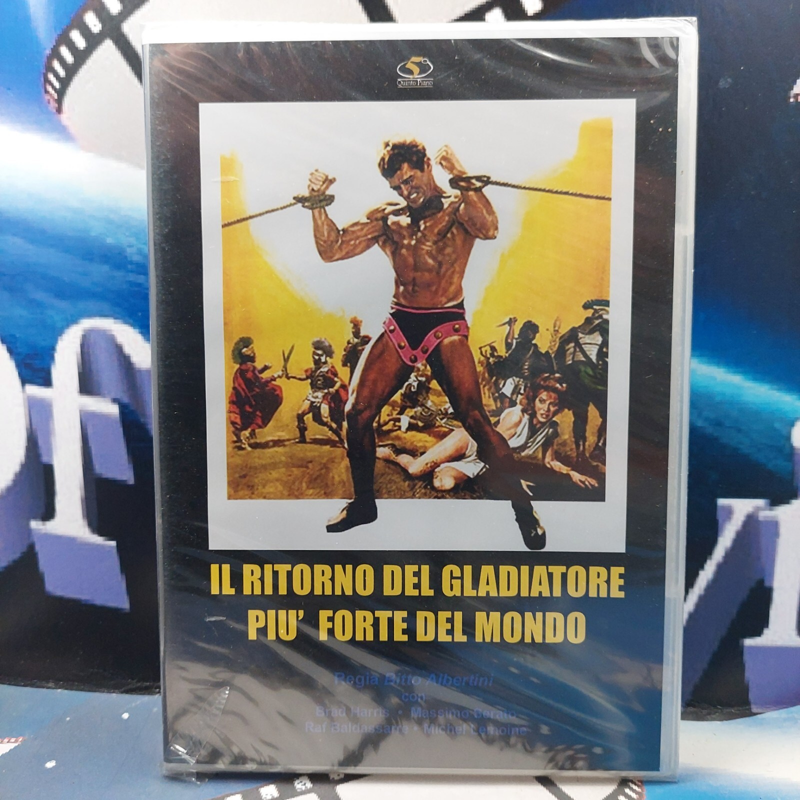 IL RITORNO DEL GLADIATORE PIU' FORTE DEL MONDO (  1971 ) DVD *NUOVO*