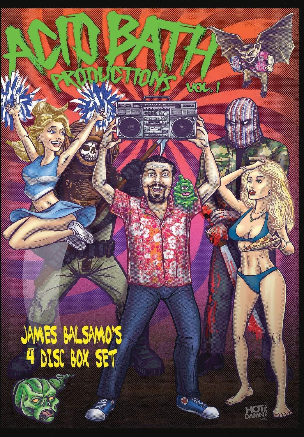 Acid Bath Productions Vol. 1 Box Set (DVD) Jake 'The Snake' Roberts Jason Mewes