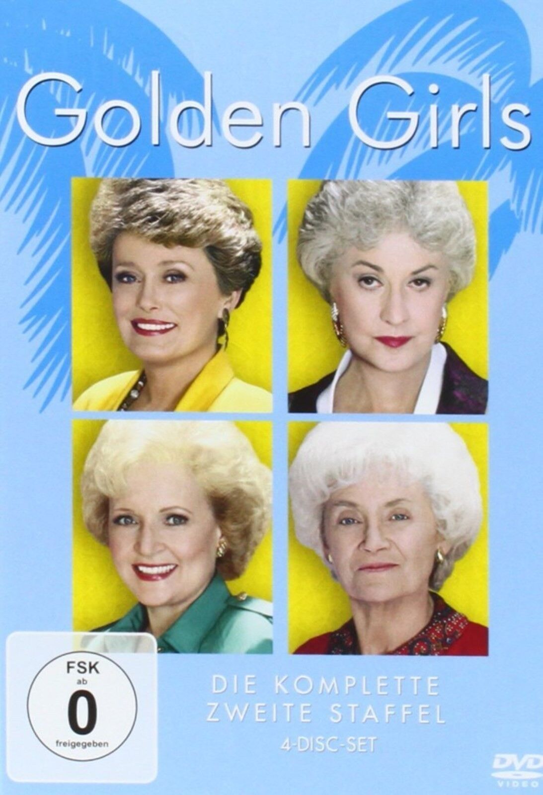 COFANETTO DVD - GOLDEN GIRLS SERIE STAGIONE 2 SERIE TV - 4 DVD - Nuovo
