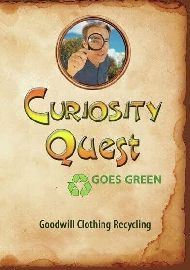 Curiosity Quest Goes Green: Goodwill Clothing Recycling (DVD) Joel Greene