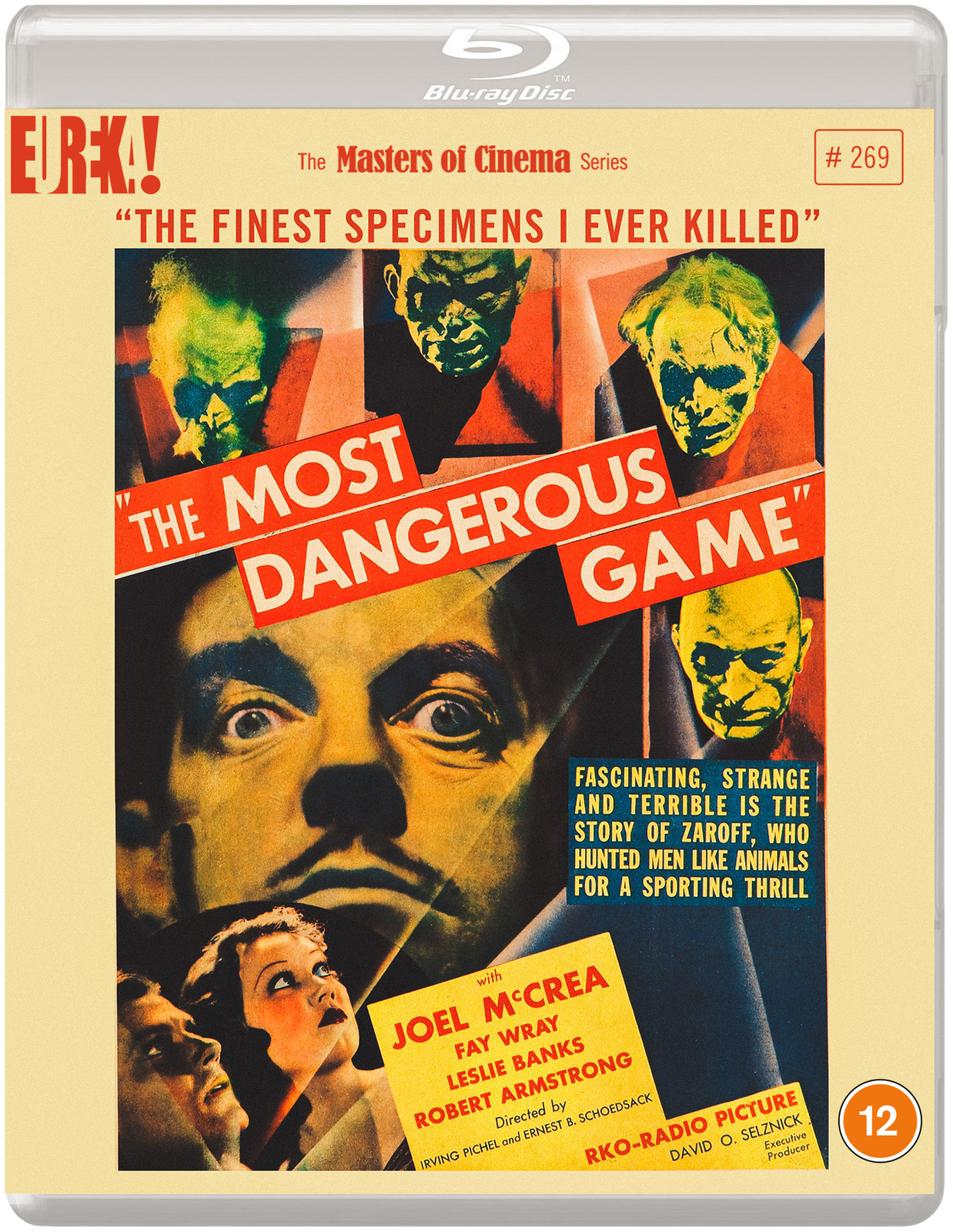 The Most Dangerous Game - The Masters of Cinema Series (Blu-ray) Noble Johnson