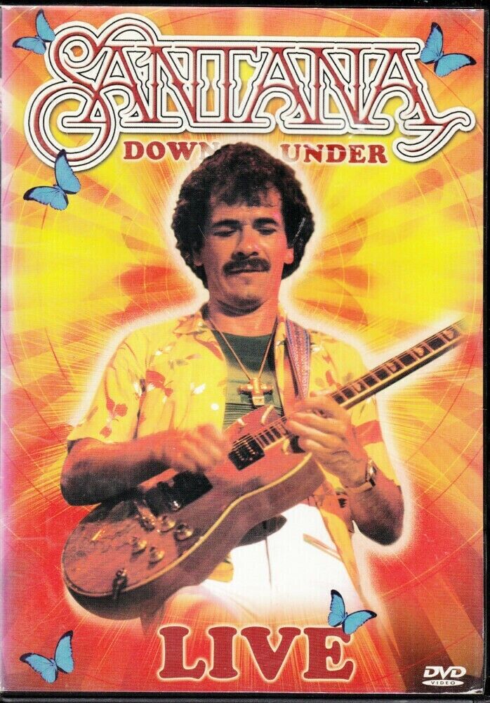 Santana Down Under Live DVD Edizione Regno Unito,Sealed,Sigillato