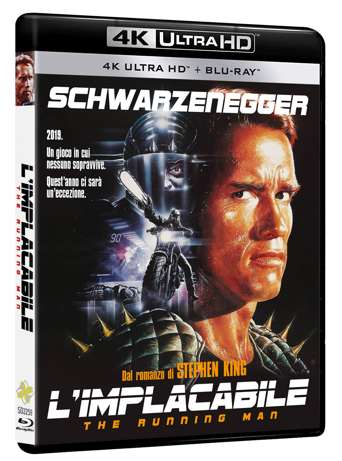 L'implacabile - The Running Man (4K Ultra HD + Blu-Ray Disc)