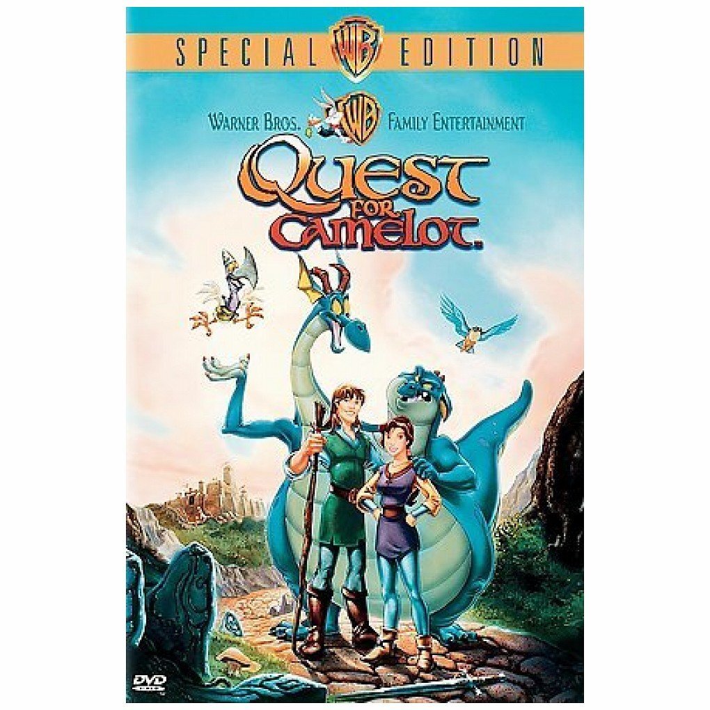 Quest for Camelot (WBFE) (DVD) Pierce Brosnan Céline Dion Gabriel Byrne