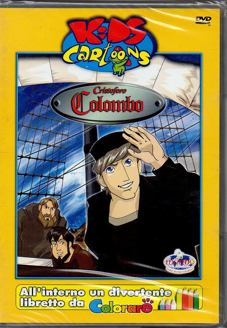 CRISTOFORO COLOMBO - DVD+LIBRETTO DA COLORARE - (NUOVO SIGILLATO)