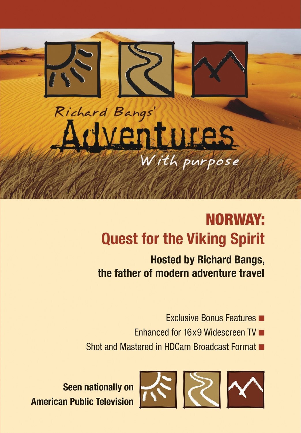 Adventures with Purpose: Norway (DVD) Richard Bangs