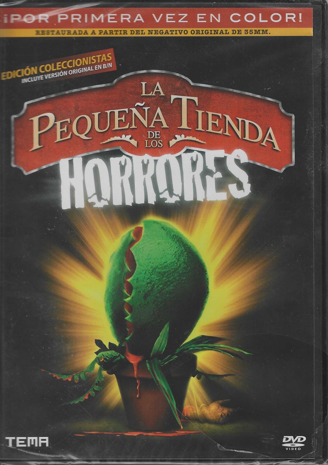 LA PEQUEÑA TIENDA DE LOS HORRORES (FIRST TIME IN COLOR) (DVD)