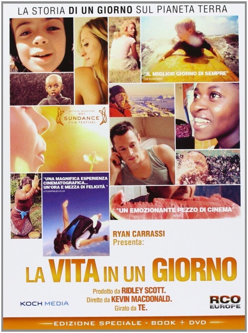 Dvd + Book LA VITA IN UN GIORNO Ridley Scott Kevin Macdonald nuovo sigillato