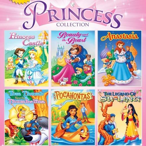 Princess Collection - Princess Castle, Beauty and the Beast, Anastasia, To (DVD)