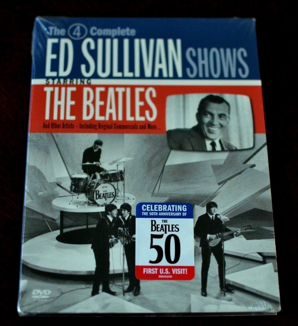 Beatles - Ed. Sullivan Presents The Beatles: 4 Completo Show (DVD, 2010, 2-Disc