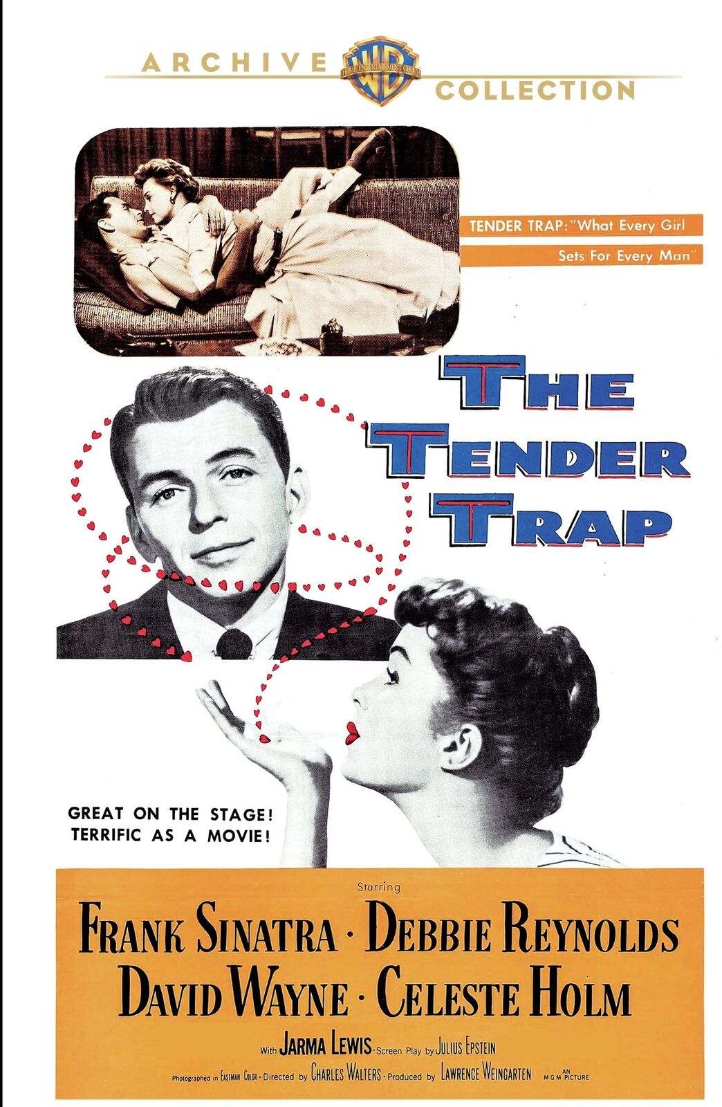 Tender Trap (DVD) Jarma Lewis Joey Faye Lola Albright Marc Wilder Tom Helmore