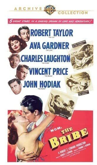 The Bribe (DVD) Ava Gardner Charles Laughton John Hodiak Robert Taylor