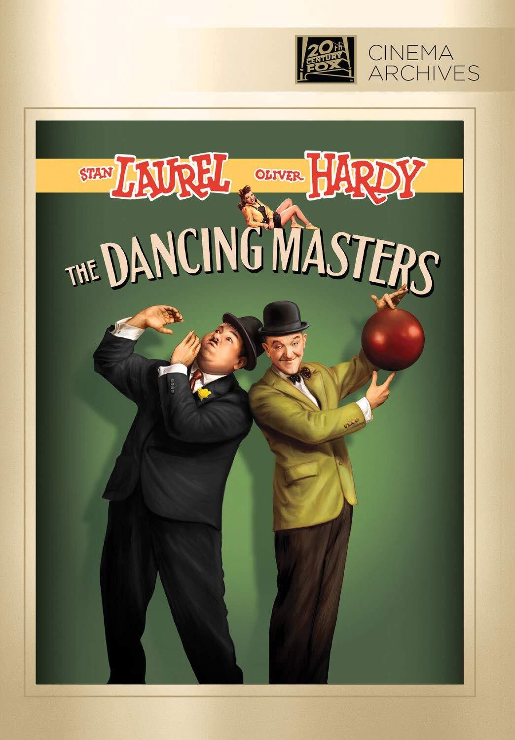 Dancing Masters, The (DVD) Oliver Hardy Stan Laurel Trudy Marshall