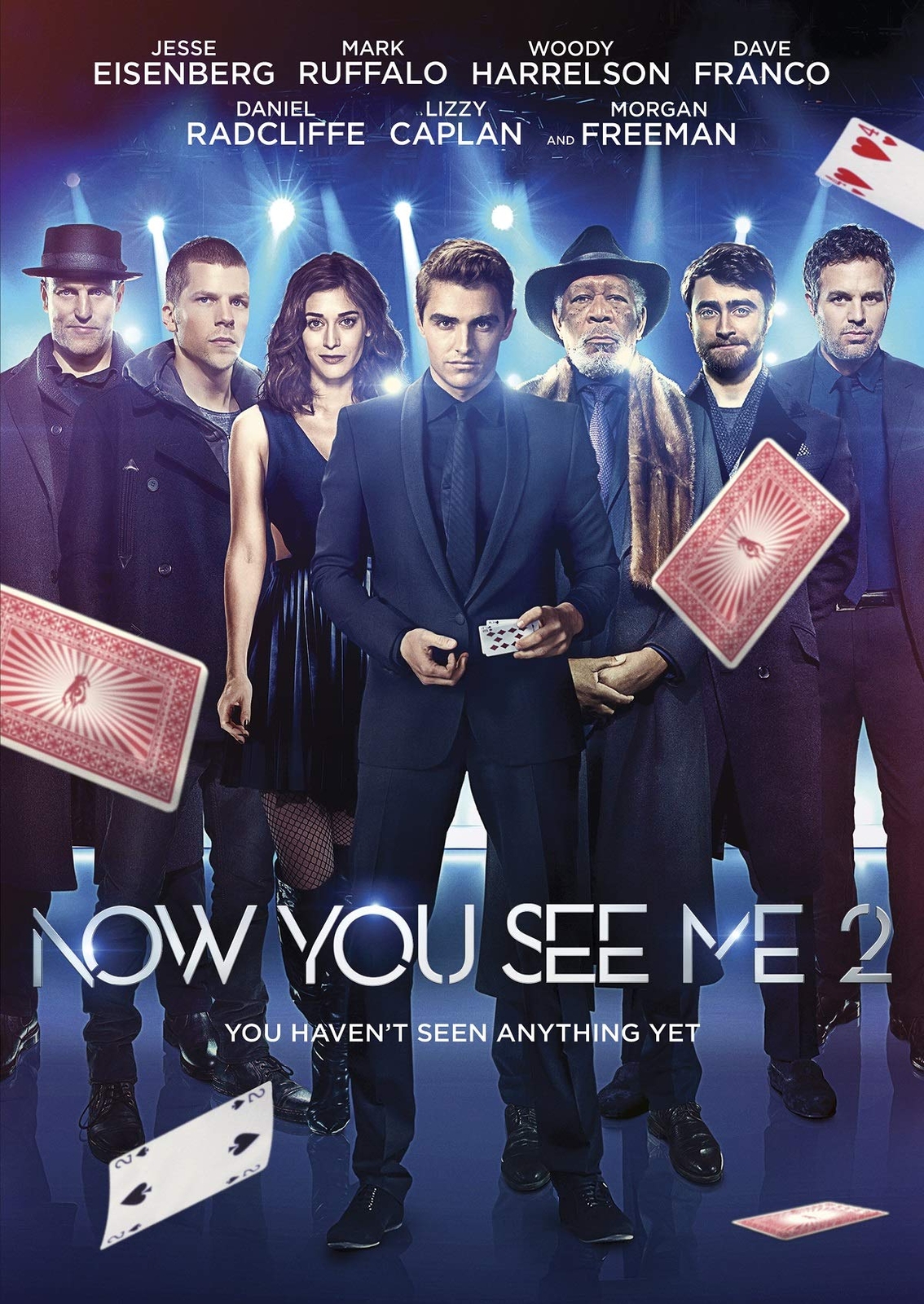 Now You See Me 2 (DVD) Mark Ruffalo Woody Harrelson Jesse Eisenberg Isla Fisher