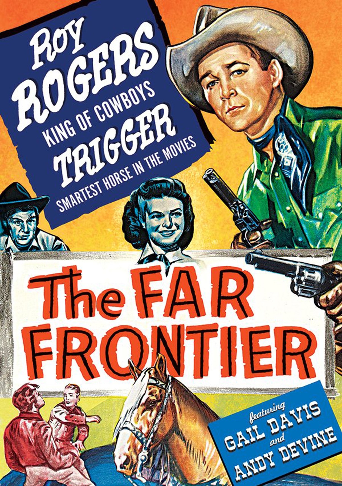 The Far Frontier (DVD) Gail Davis Roy Rogers