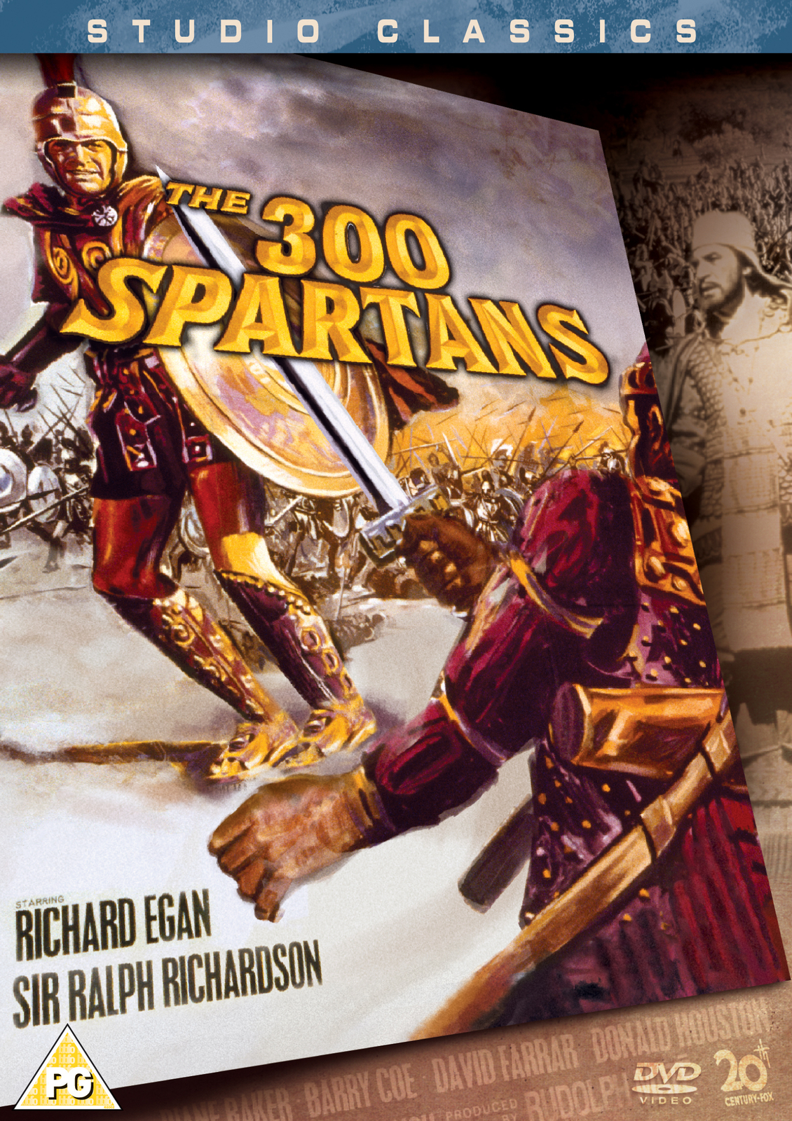 The 300 Spartans (DVD) Anna Synodinou Keiron Moore Barry Coe John Crawford