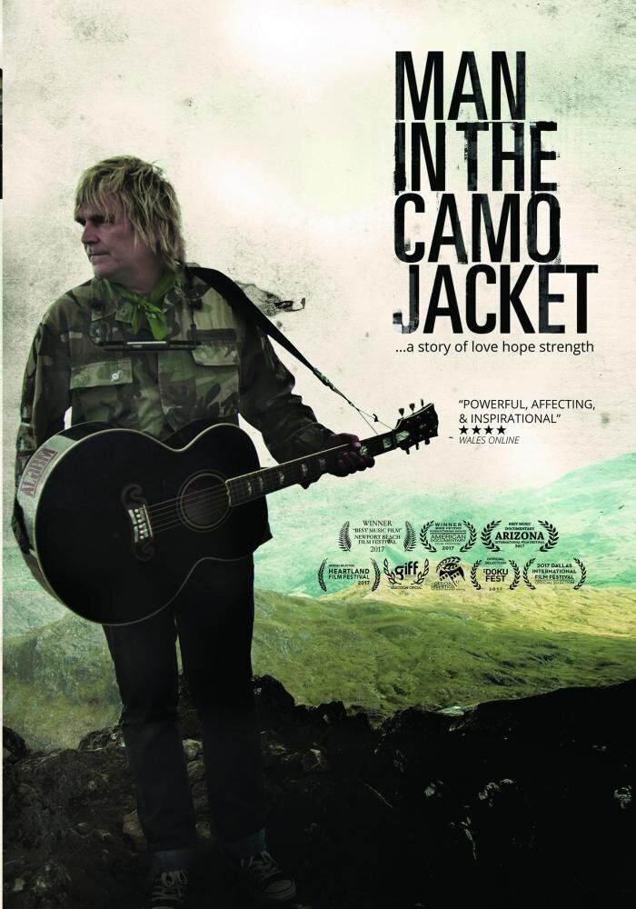 Man In The Camo Jacket (DVD) Billy Corgan Martha Quinn Mike Peters Richard Blade