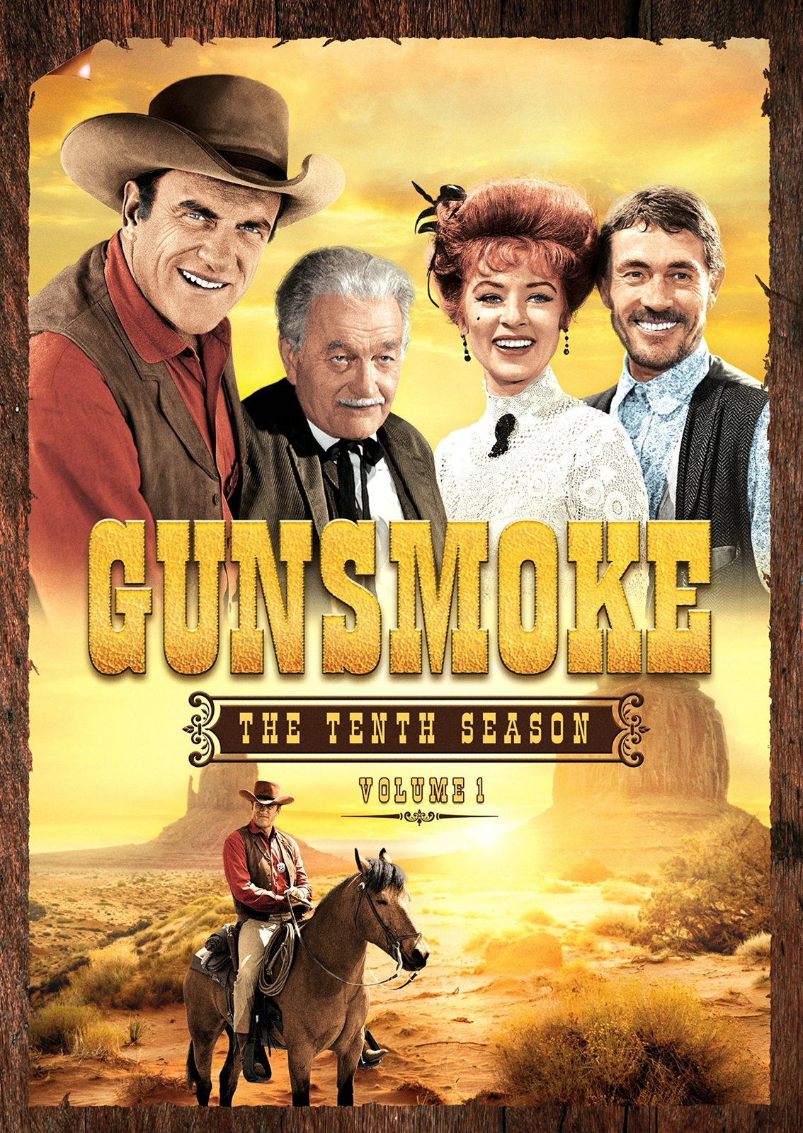 Gunsmoke: Season 10 - Vol One (DVD) James Arness Amanda Blake Milburn Stone