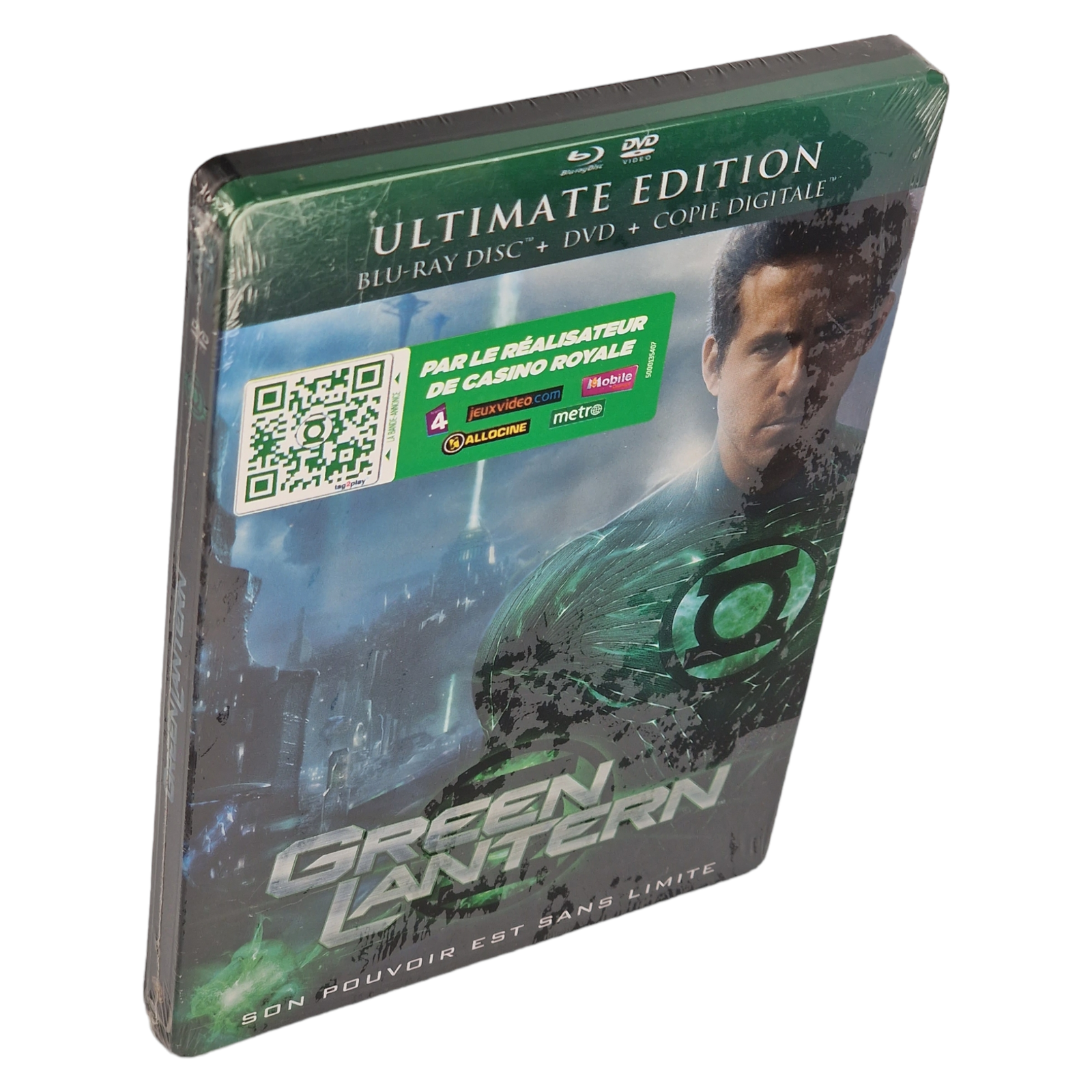 Green Lantern Steelbook Blu-Ray 2012 Blu-Ray + DVD Ultimate Edizione Regione B