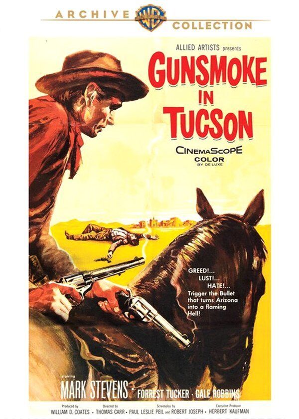 Gunsmoke IN Tucson DVD (1958) - Mark Stevens, Forrest Tucker, Gale Robbins