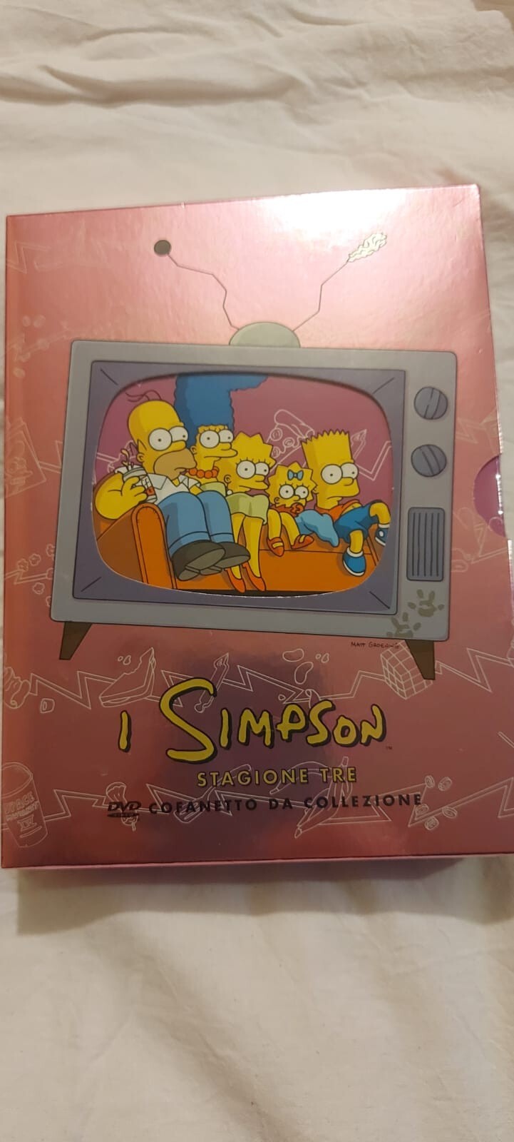 I SIMPSON - STAGIONE TRE  - COFANETTO DVD - NUOVO SIGILLATO- COLLEZIONE