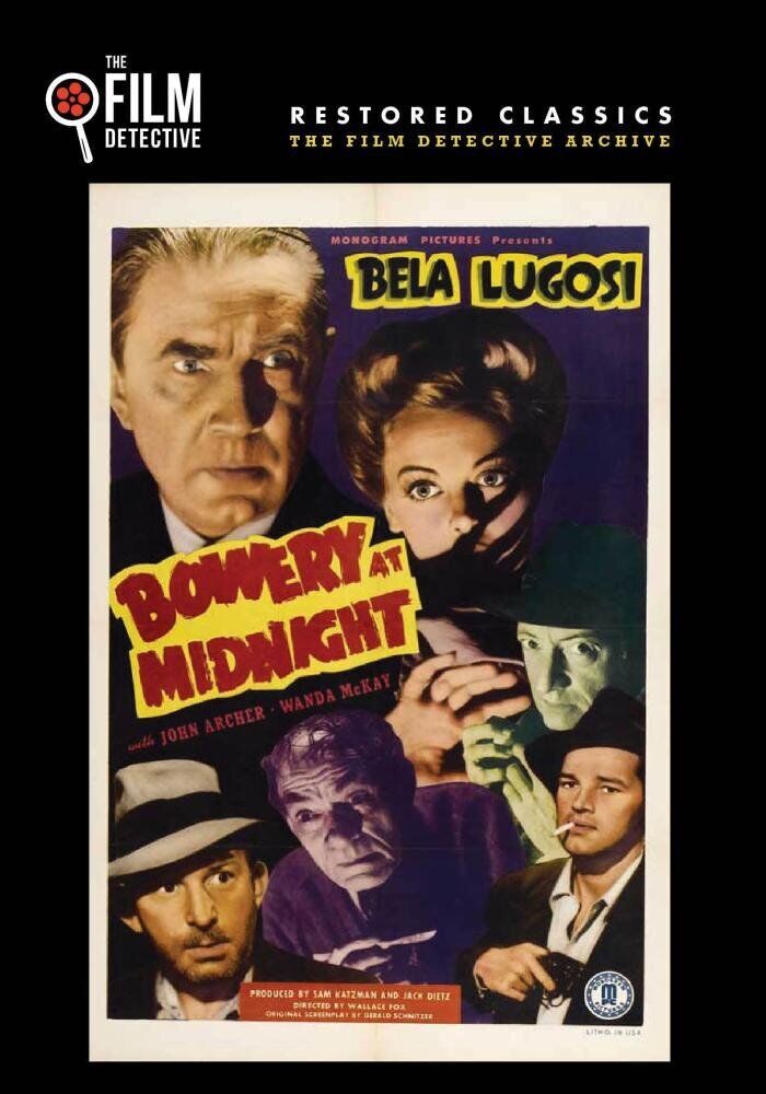 Bowery at Midnight (The Film Detective Restored Version) (DVD) Bela Lugosi