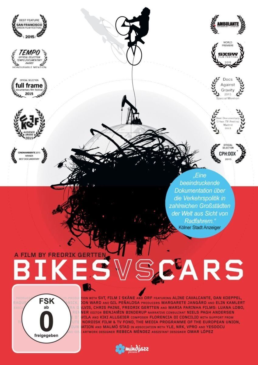 Bikes Vs Cars (DVD) Fredrik Gertten