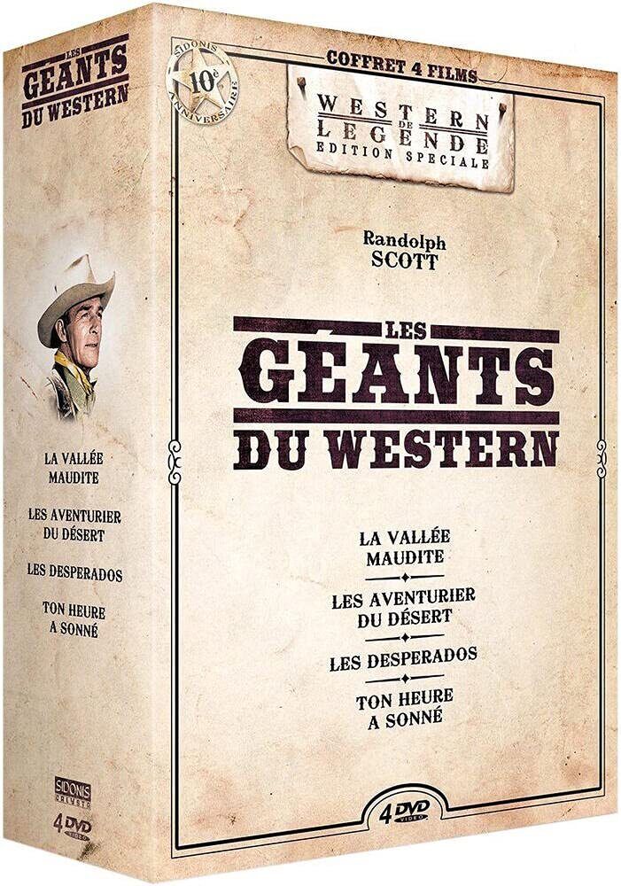Randolph scott - coffret 4 films (DVD) Scott Randolph Trevor Claire Kennedy